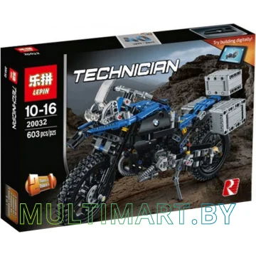 Конструктор Lepin 20032 Приключения на BMW R 1200 GS (603 детали)